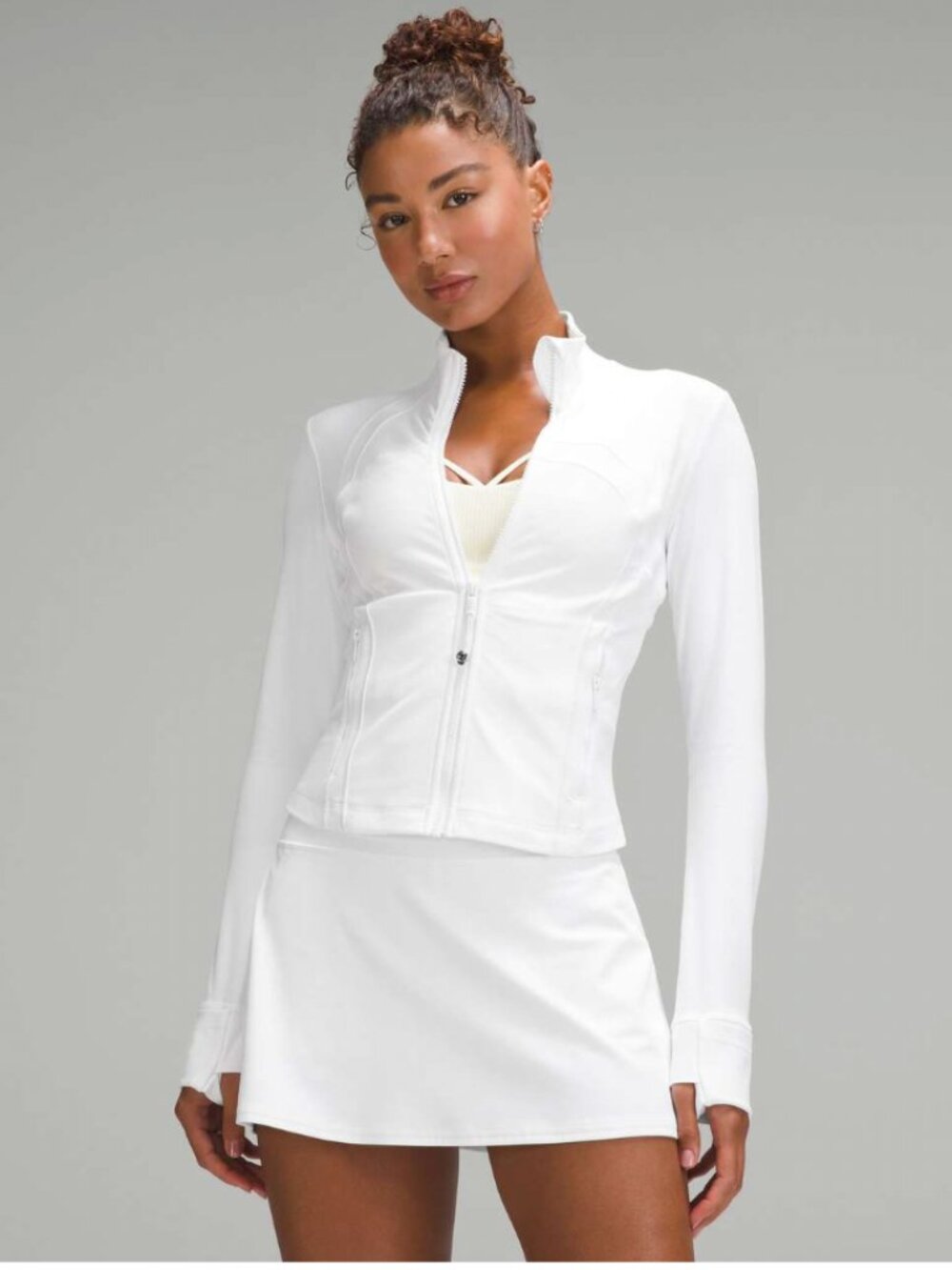 Lululemon Cropped Define Jacket *NULU in Bright White